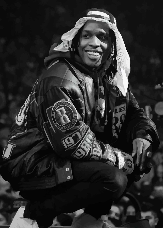 A$AP Rocky Portrait