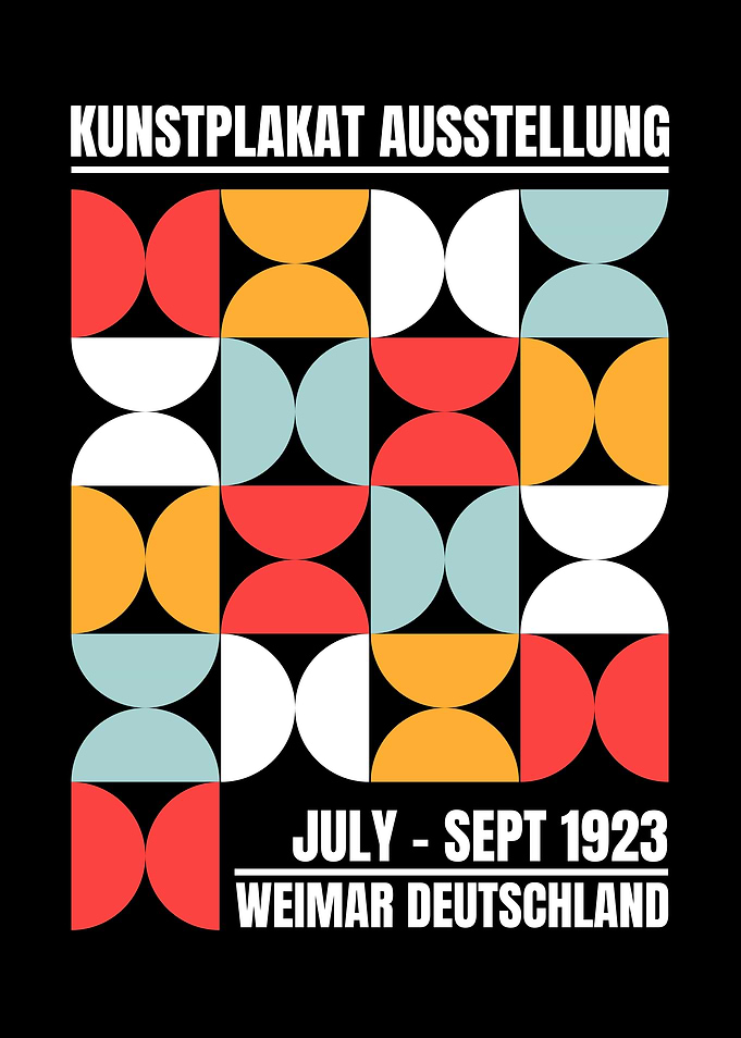 Geometric Art Poster