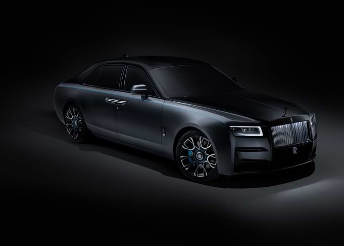 Black Phantom Luxury Car