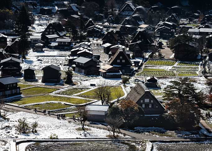 Gassho Village, Shirakawa Township, Japan