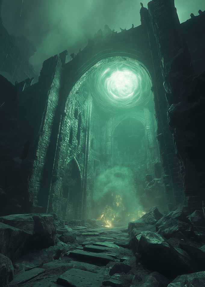 Eerie Green Gateway