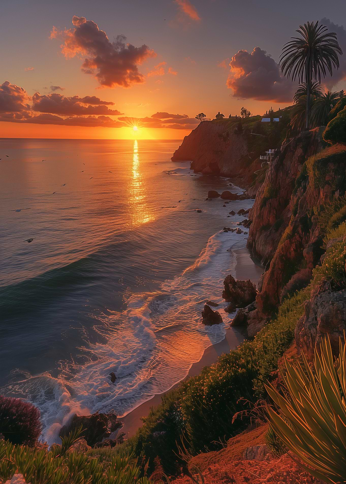 Sunset Coastline