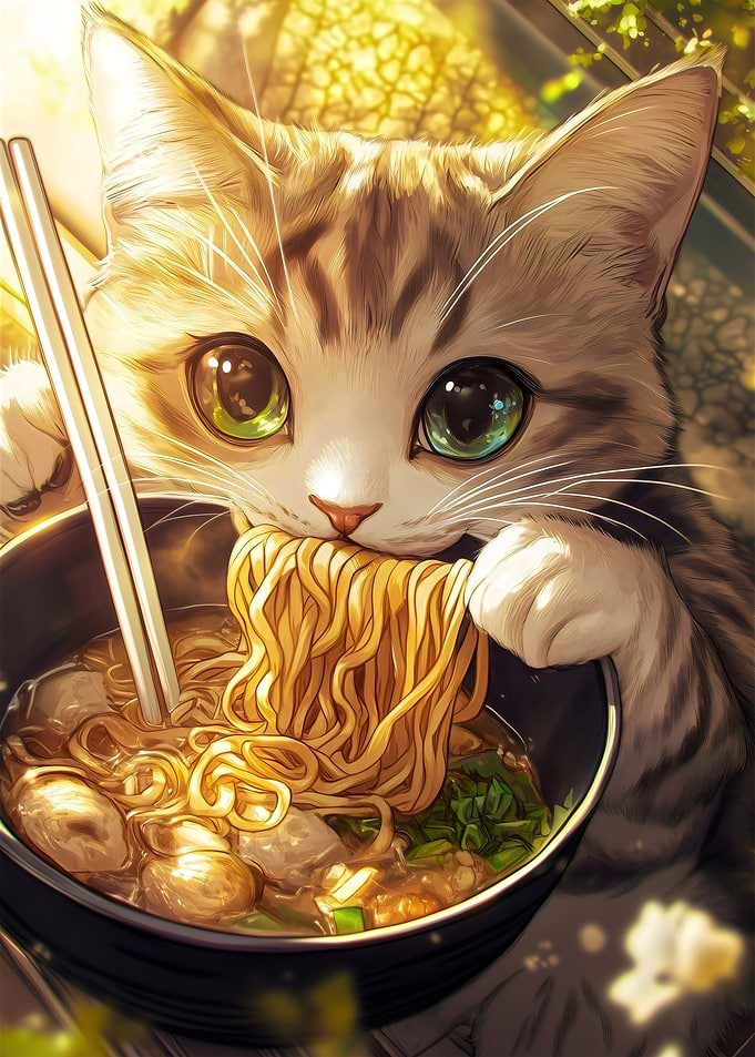 Cat Ramen Japan