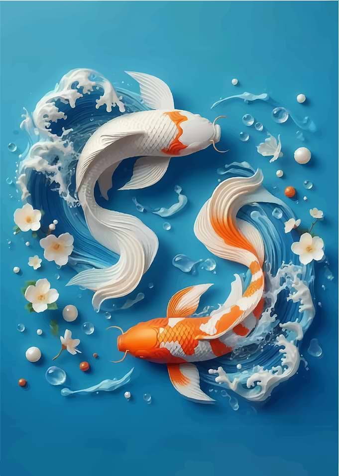 Koi Fish Fantasy