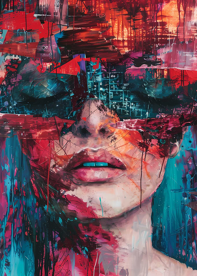 Abstract Female Portrait