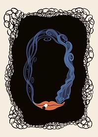 Erté - The Numerals Suite, The Number 0
