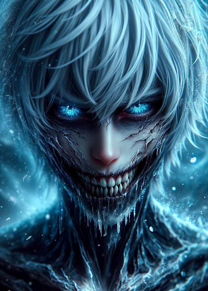 Ice Demon Anime Character