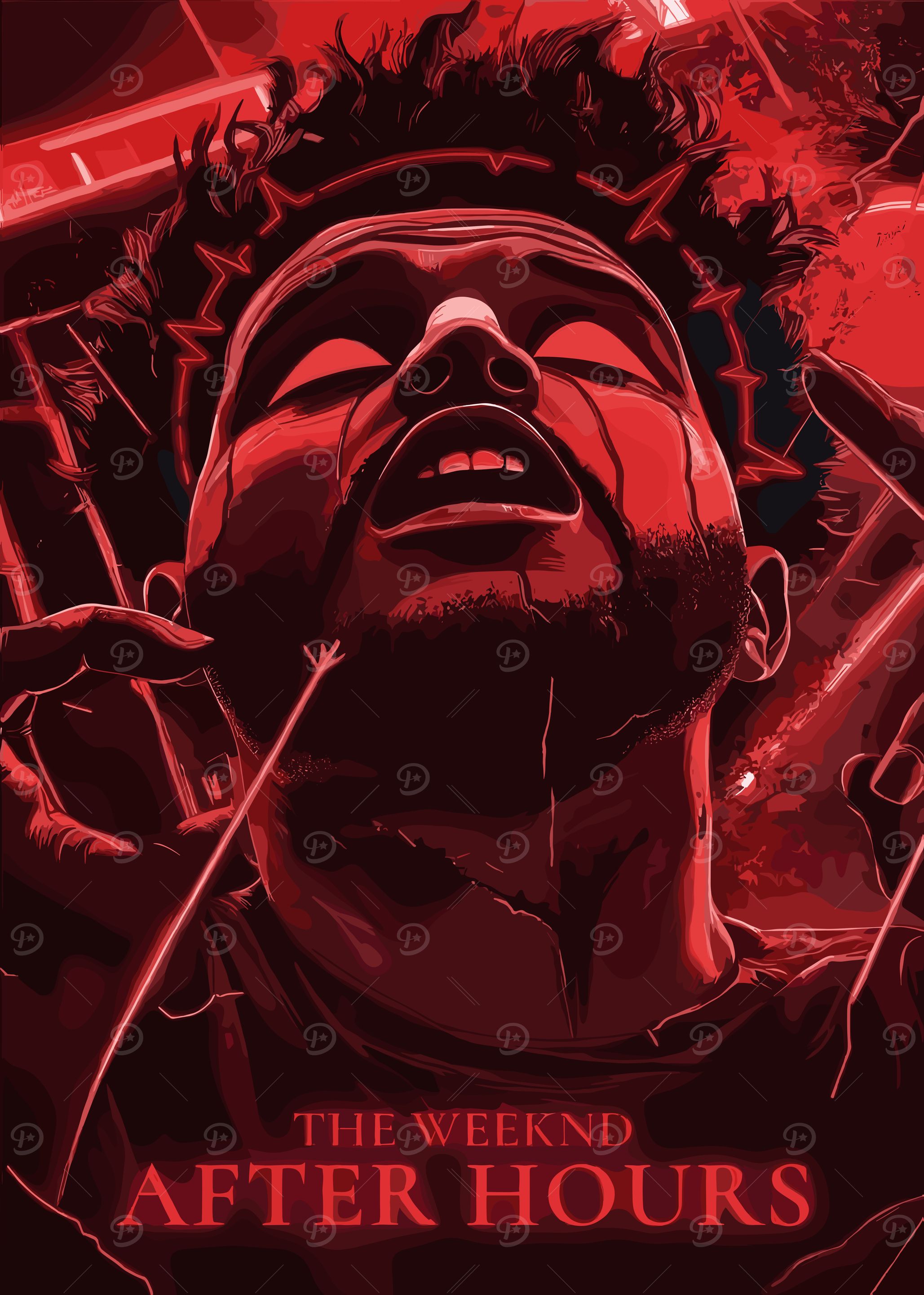 The Weeknd After Hours Poster