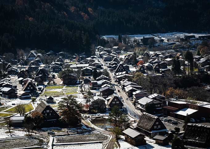 Gassho Village, Shirakawa Township, Japan