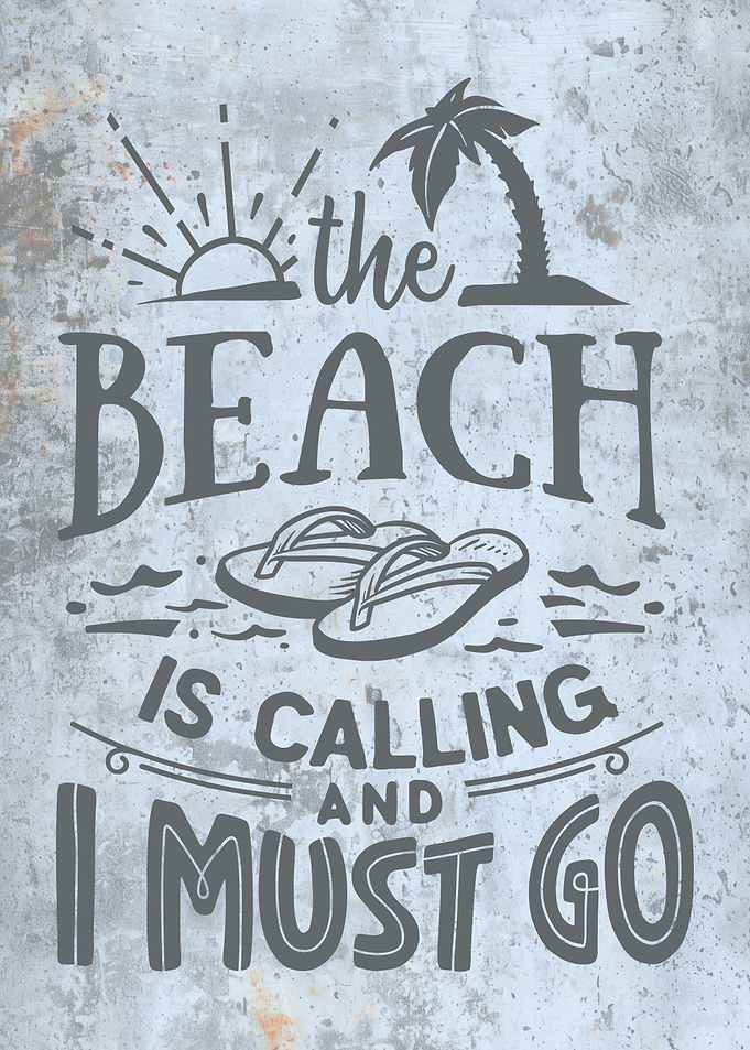 The Beach is Calling Wall Decor