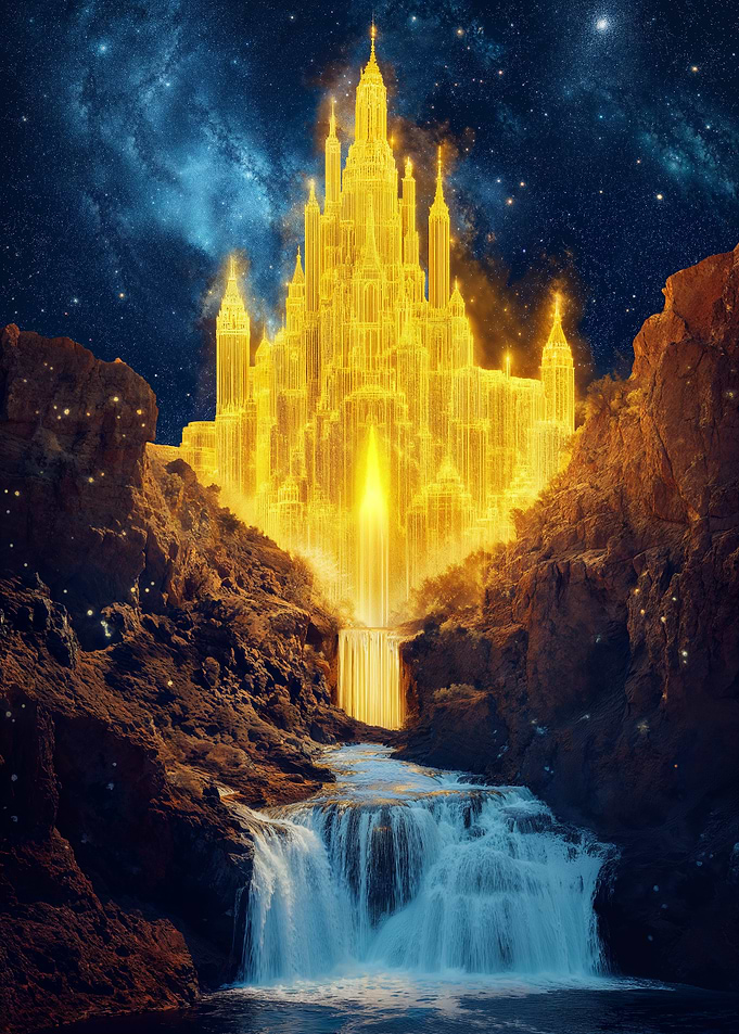 Golden Castle Waterfall