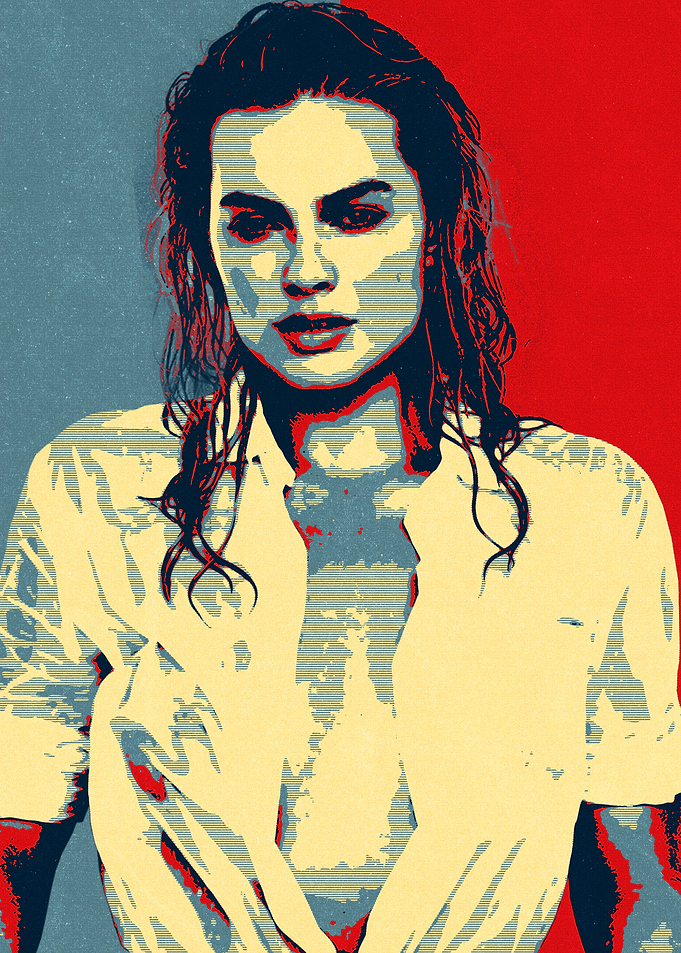 margot Woman in White Shirt