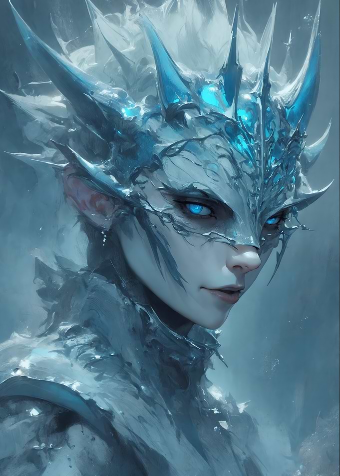 Ice Queen Portrait