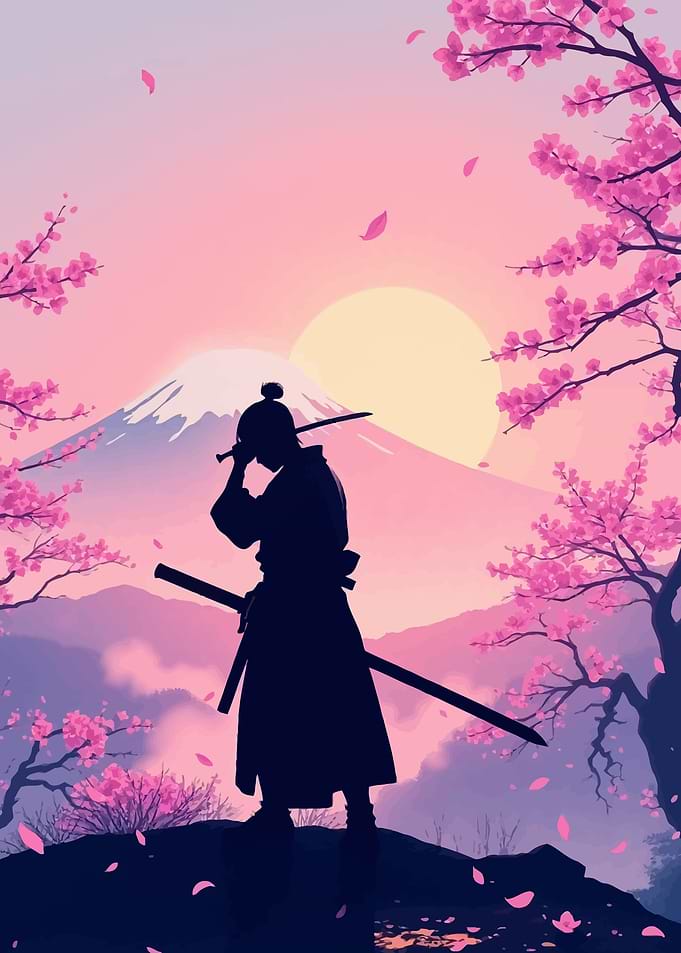 Ronin Samurai Silhouette