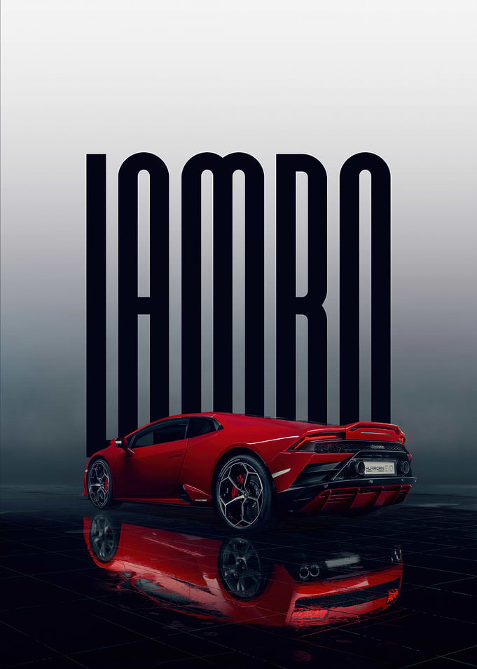 Lamborghini Poster