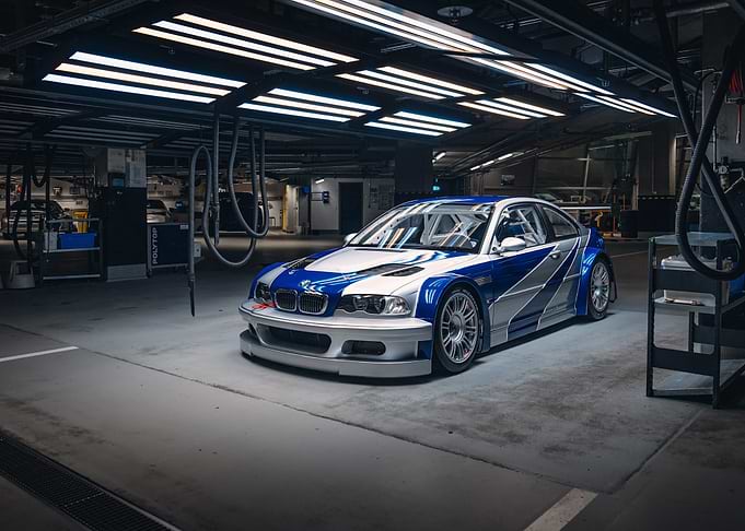 BMW M3 GTR Race Car