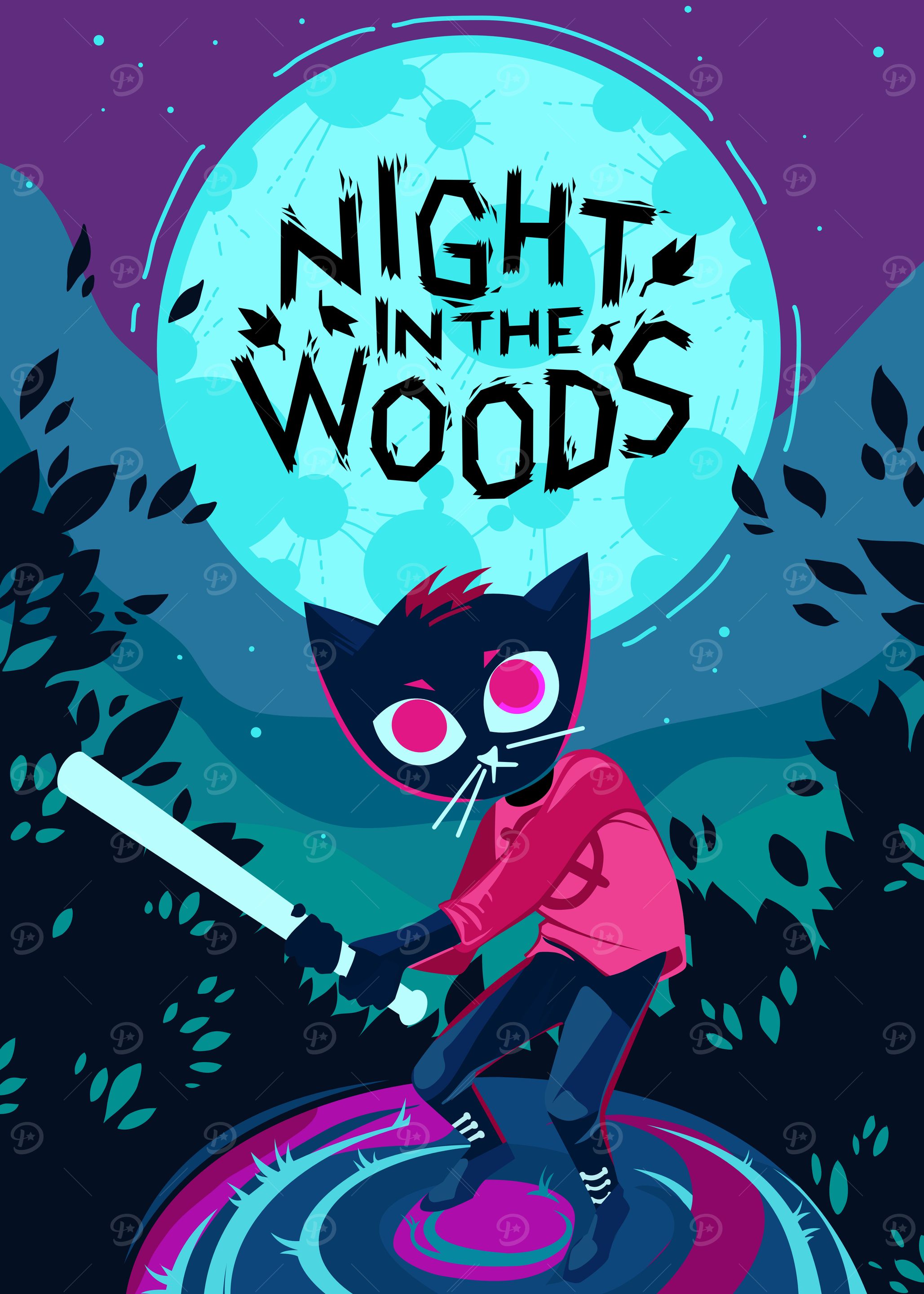 Night in the Woods Poster