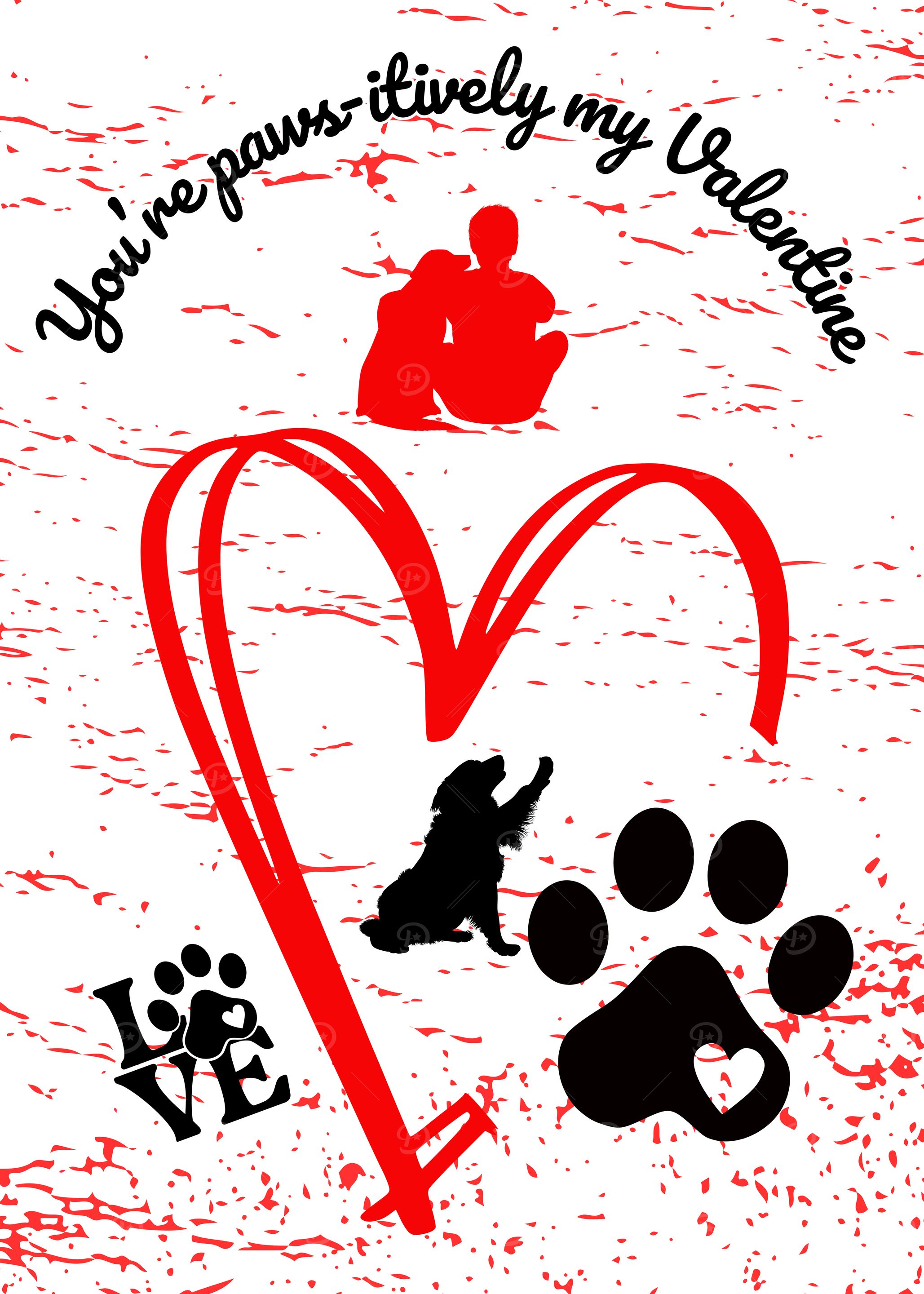 Paw-sitively My Valentine