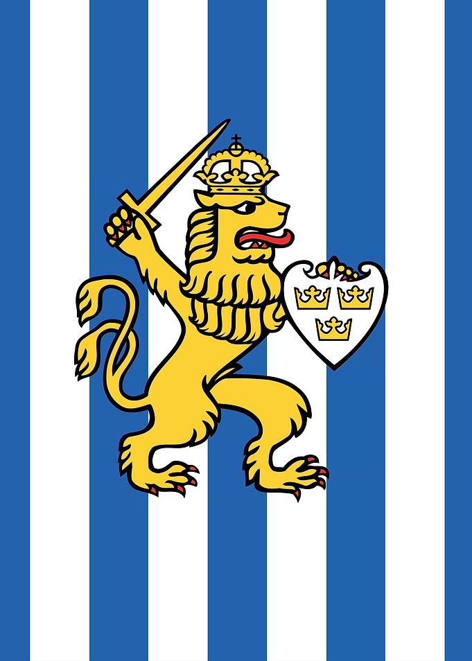 Lion Crest with Crowns