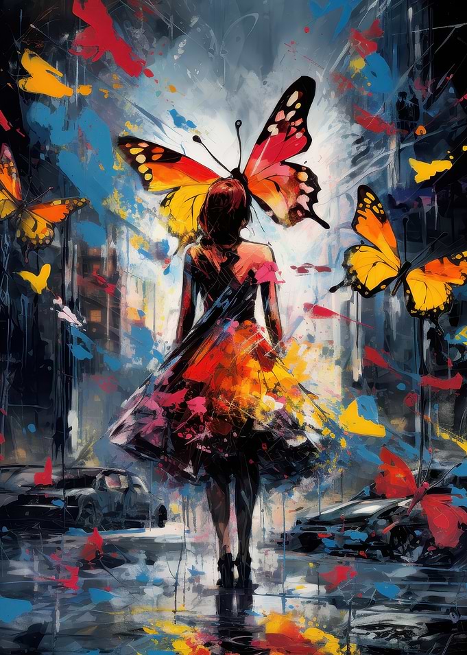 Lost Butterfly Girl