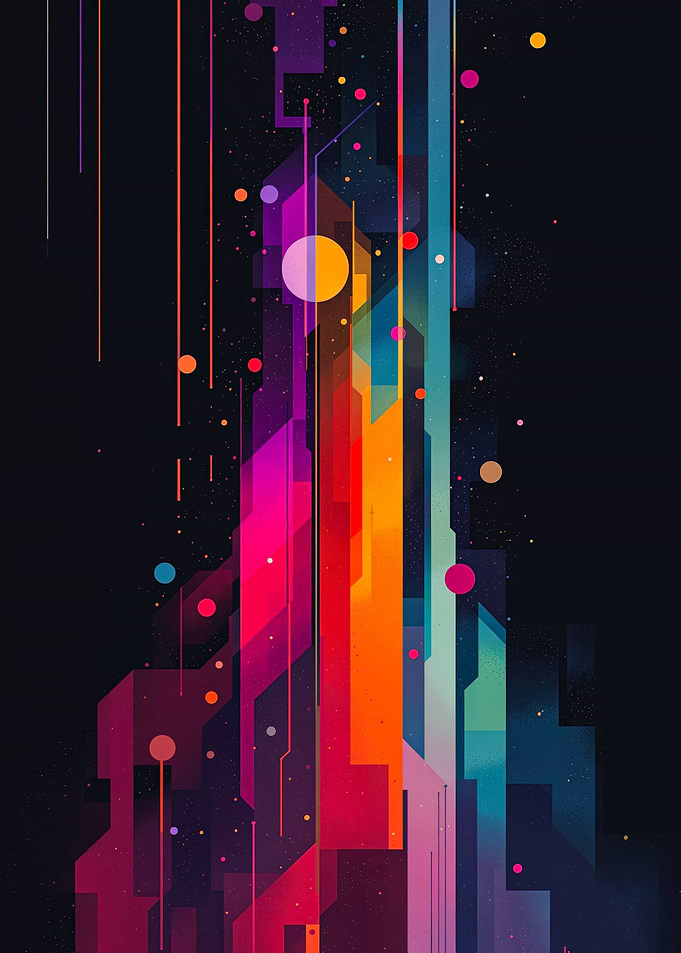 Abstract Geometric Art