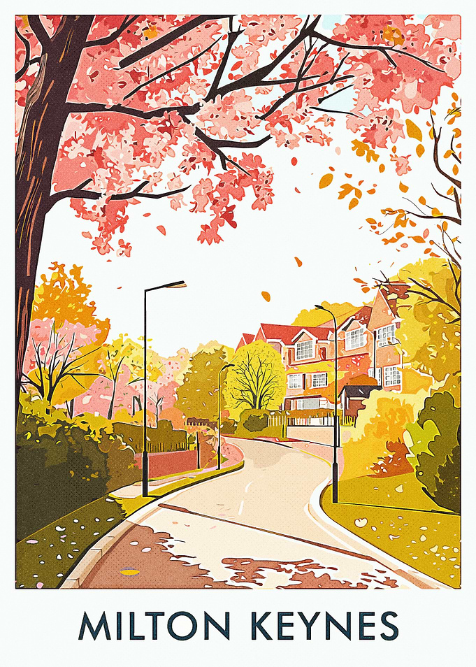 Milton Keynes Autumn Street