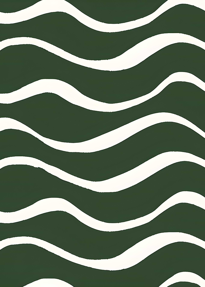 Abstract green Wave Pattern