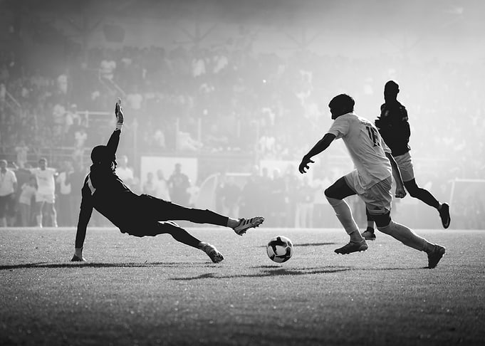 Soccer Goalkeeper Dive