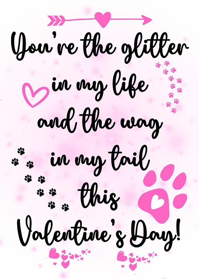 Dog Valentine's Day Celebration