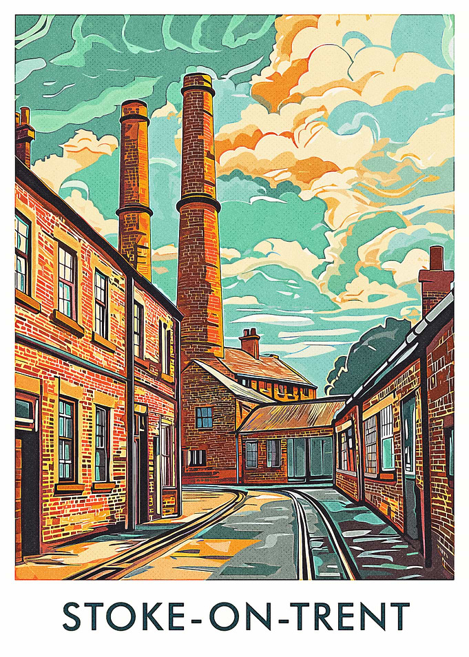 Stoke-on-Trent Cityscape