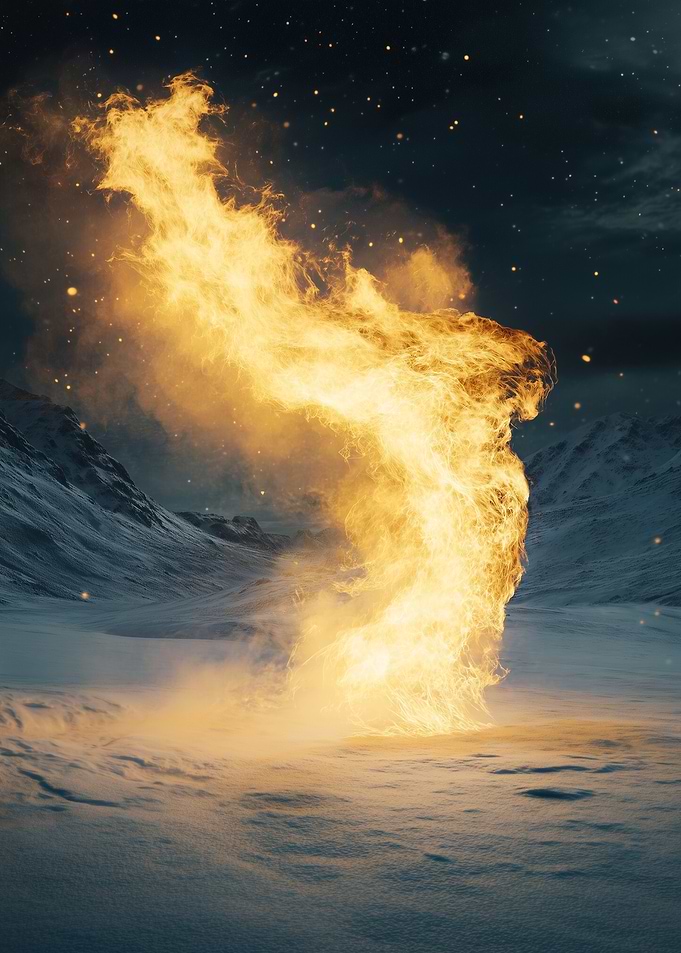 Fire in the Snow