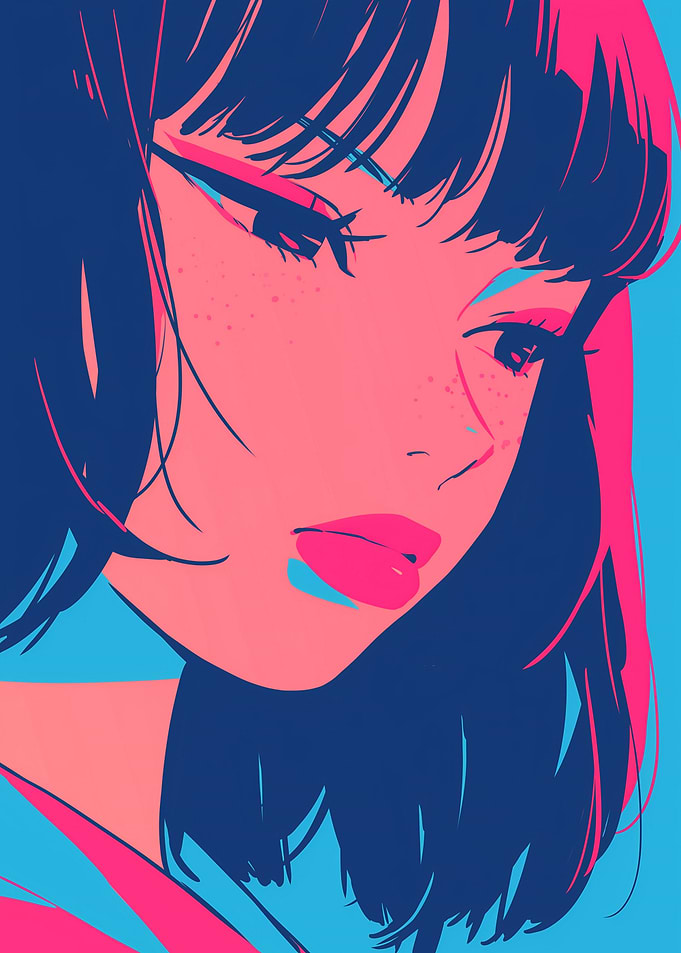 Anime Girl Portrait