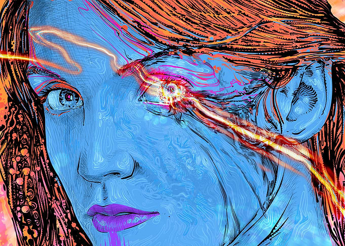 Abstract Female Portrait