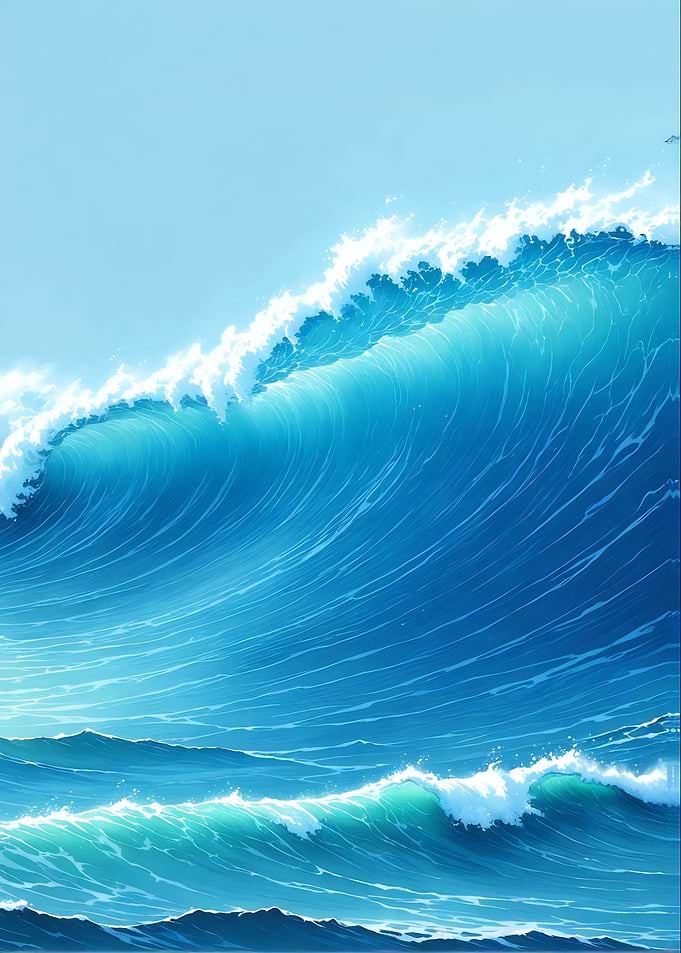 Ocean Wave Art