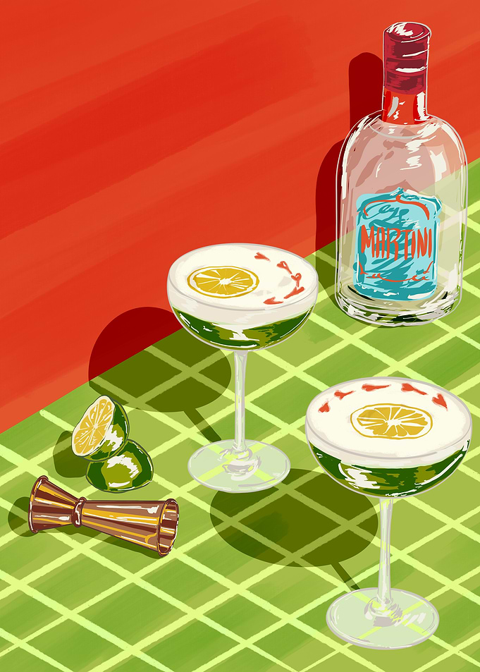 Citrus Martini Delight