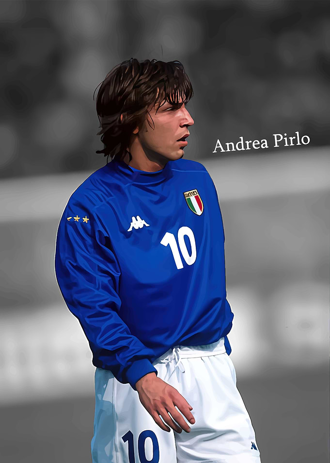 Andrea Pirlo Italy Jersey