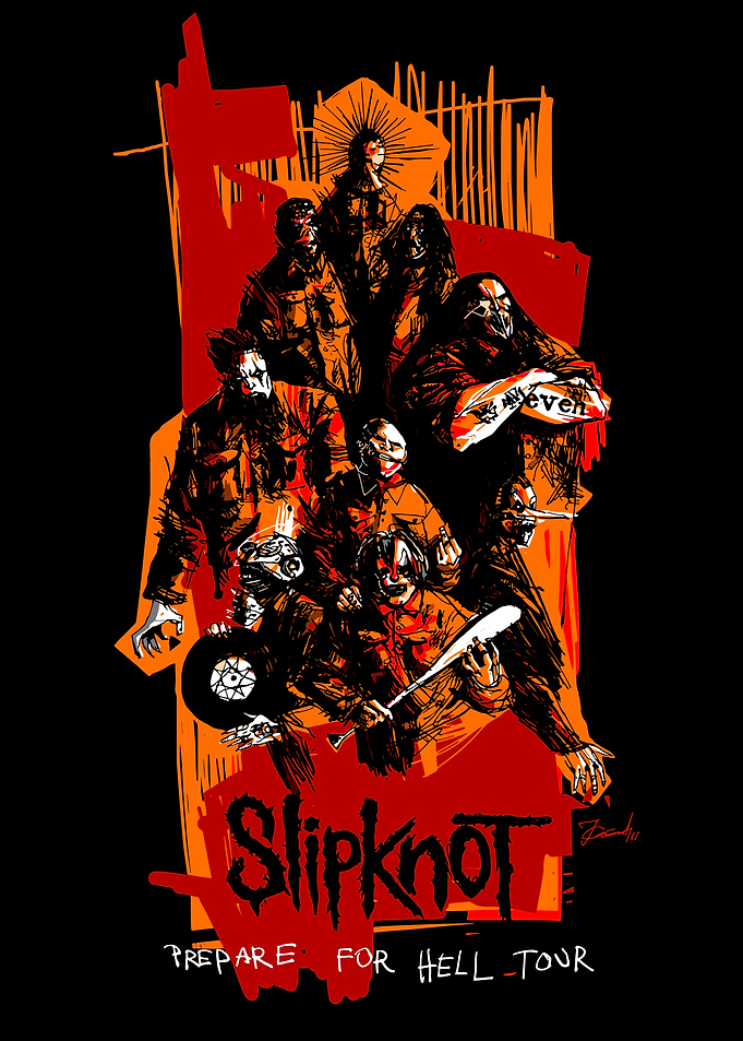Slipknot Hell Tour Poster