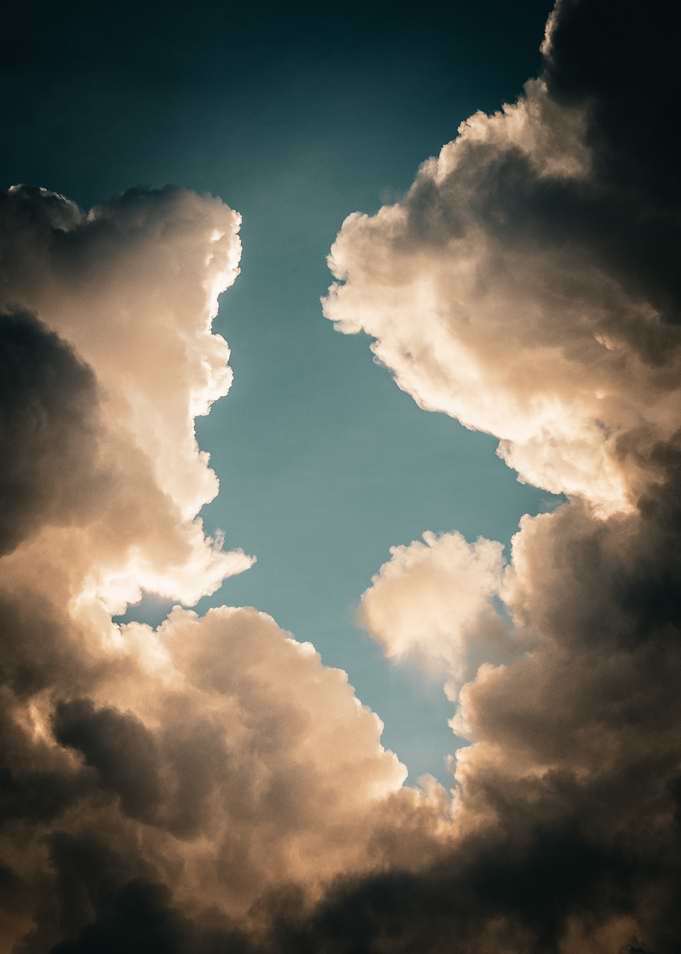 Sun Through Clouds