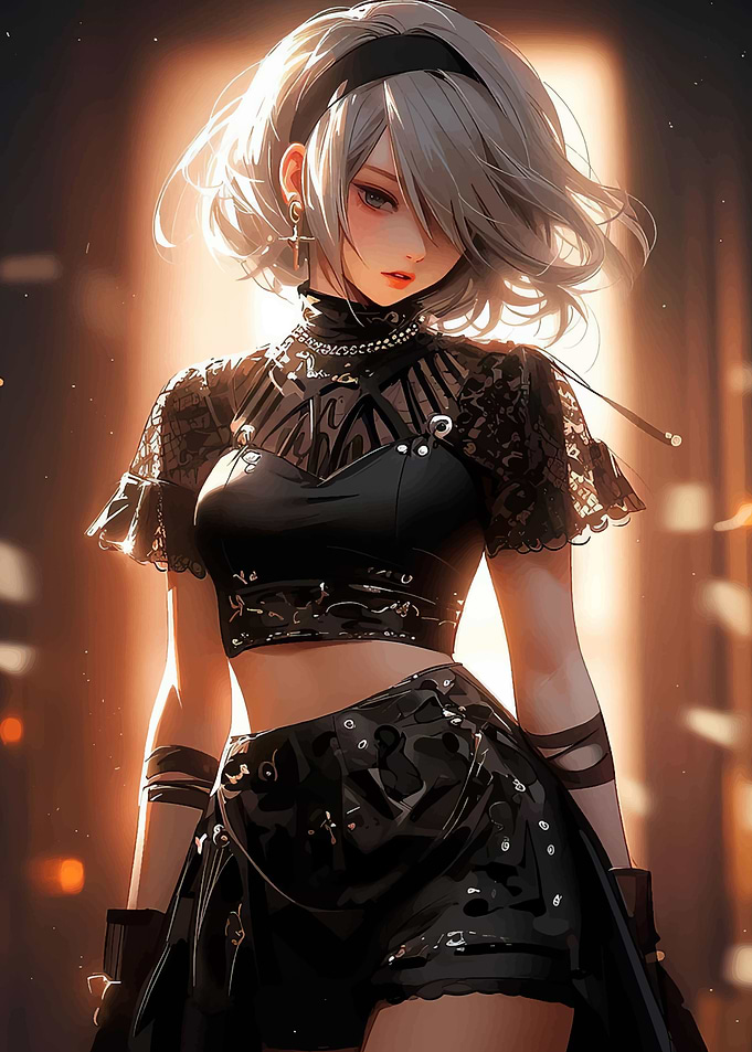 2B Anime Illustration