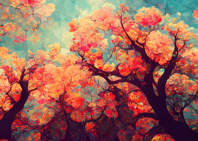 Autumn Tree Painting