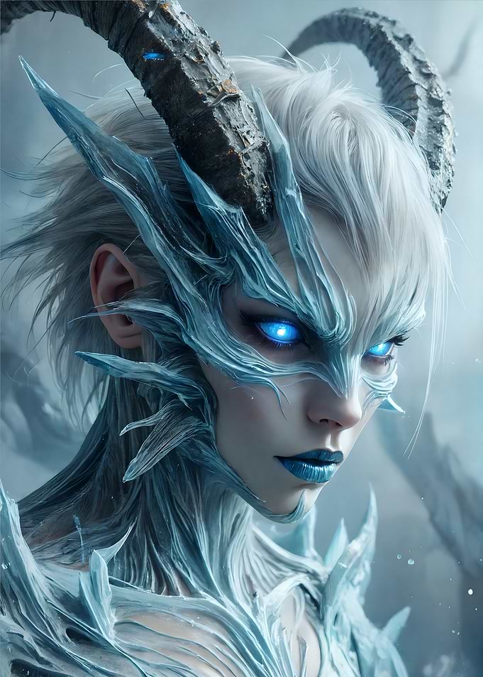 Ice Queen Portrait