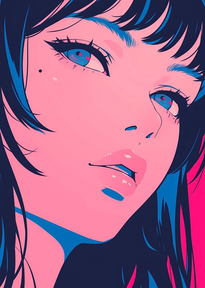 Anime Girl Portrait