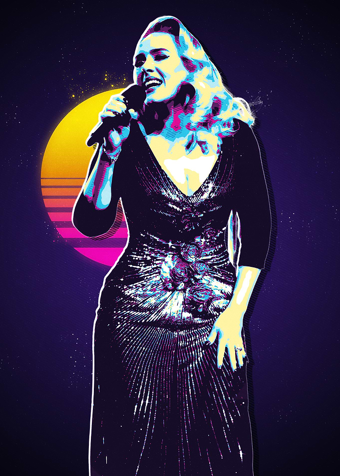 Adele Retro Pop Art