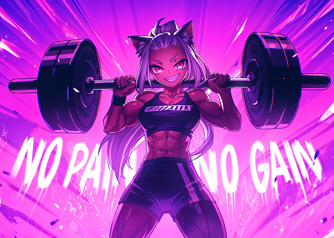 Anime Girl Gym Motivation