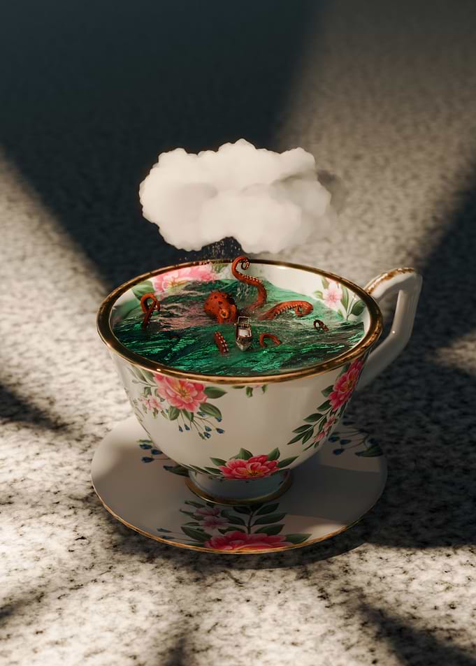 Octopus in Teacup