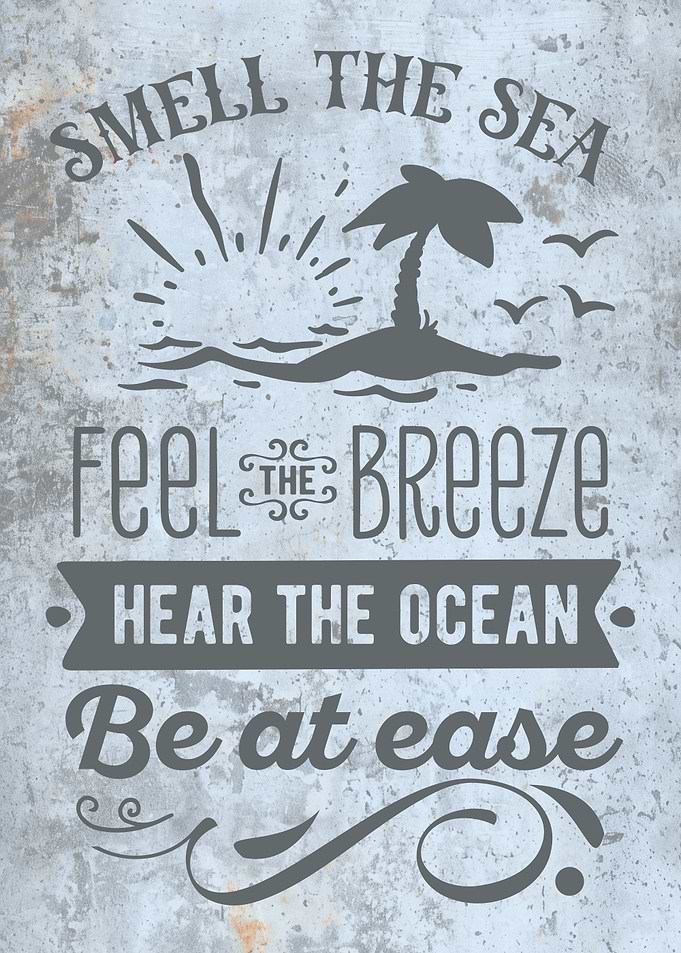 Beach House Wall Art Smell the Sea