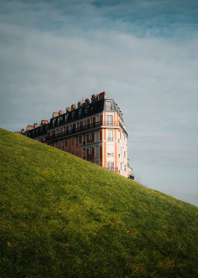 Parisian Building on a Hill