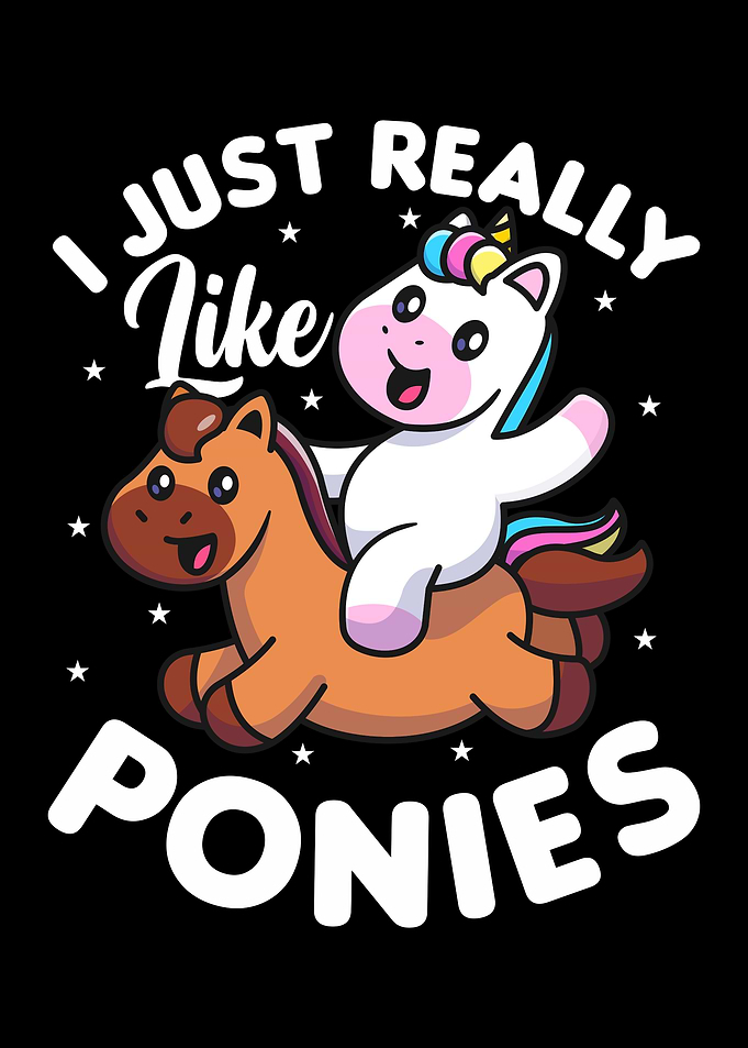 Unicorn Riding Pony