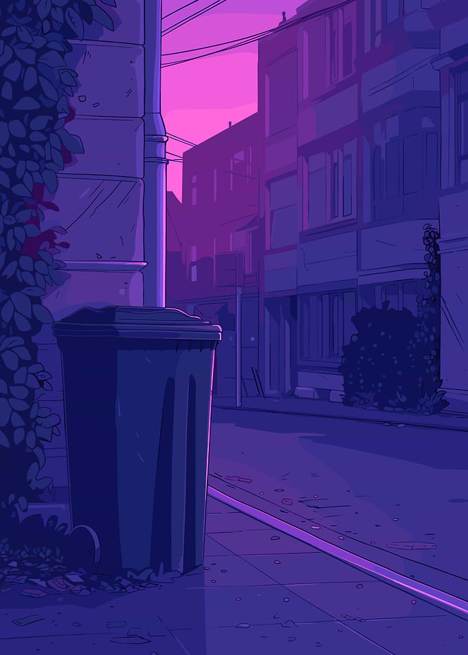 Empty City Alley