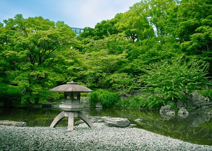 Japanese Garden Stone Lantern